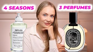 TOP 3 PERFUMES FOR EACH SEASON  Top 12 Perfumes For Women [upl. by Eenhat905]