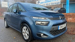 2016 Citroen C4 Picasso 16 BlueHDi VTR Kyanos Blue 5dr MPV Automatic Diesel [upl. by Tamsky]