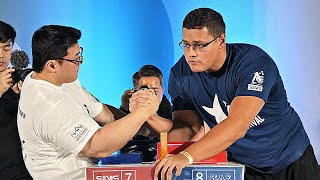 SCHOOLBOY VS CHAMPION OF KOREA  ARM WRESTLING SUPER MATCH 2023 [upl. by Ttej]