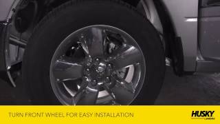 Husky Liners® Mud Flap Ram Installation Video [upl. by Roter484]