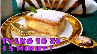 🍰 Ciasto w 5 minut za 10 złotych ❓ Napoleonka na krakersach to szybkie i tanie ciasto bez pieczenia [upl. by Notlek75]