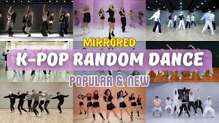 MIRRORED KPOP RANDOM DANCE  POPULAR amp NEW 20182024 [upl. by Arag]