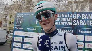 Matej Mohoric  Interview at the start  Stage 1  Volta a la Comunitat Valenciana 2024 [upl. by Bandeen]