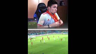 When Spain fans reacted to Ronaldo hattrick 😮‍💨 [upl. by Seidule]