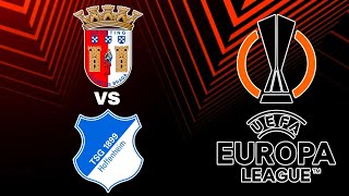 Sporting Braga 30 Hoffenheim en vivo Europa League [upl. by Marlin]