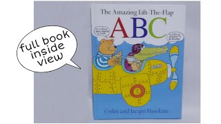 The Amazing LiftTheFlap ABC Book  flap book  hard bound book  ABC book [upl. by Ykroc]