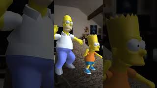 Homer and Bart Simpson Dancing [upl. by Dobson]