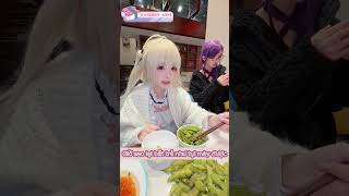 Khi kêu các cô cosplayer chung tiền shorts cosplay anime [upl. by Lowis707]