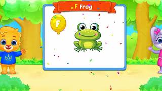 A B C D F G Songs  Learning Alphabets for Kids  Nursery and Kids [upl. by Nanek]