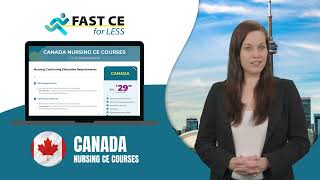 Complete Your Nursing CE in Canada  Fast Accredited Online CE Courses [upl. by Farrison674]