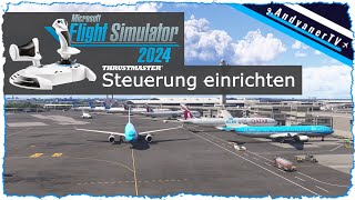 Microsoft Flight Simulator 2024 ▪ Steuerung einrichten 🛩 MSFS ▪ PC ▪ Xbox ▪ deutsch [upl. by Eikcaj]