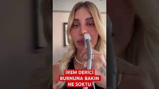 İrem derici burnuna bakın ne soktu shortsvideo [upl. by Moon390]