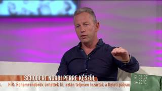 Schobert Norbi mosolyogva megy a bíróságra20150902tv2humokka [upl. by Sualokin]