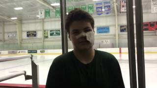 Ice Hockey Video Sean Hofmann of Kinnelon [upl. by Anaytat]