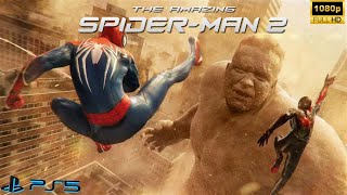 SPIDERMAN2 Spidey and Sandman Clash [upl. by Siurad150]