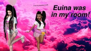 IMVU EUINA WAS IN MY ROOM [upl. by Cott]