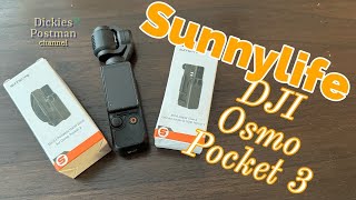 SUNNYLIFE DJI Osmo Pocket 3 Frame Cage [upl. by Nebuer]