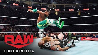 LUCHA COMPLETA The War Raiders vs Rey Mysterio amp Dragon Lee vs The New Day RAW Oct 28 2024 [upl. by Anaujat]