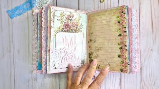 Art At The Table TodayquotSO NOT RENEEquot Handmade Journal junkjournaljournalmemoriesgiftphotos [upl. by Lundell]