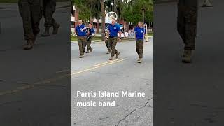 Parris Island Marine Corps Music Band ethan drbarbosa [upl. by Briscoe]