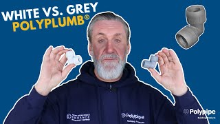 White vs Grey PolyPlumb Enhanced  Whats the difference  Polypipe Building Products [upl. by Sirenay]