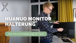 Produkttest HUANUO Monitor Halterung mit Laptop Arm [upl. by Stalk]