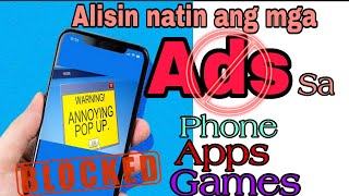 PAANO ALISIN ANG MGA NAG PA POPUP ADS SA ANDROID PHONE [upl. by Lonergan561]