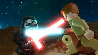 Kylo Ren vs ObiWan  4K Animation [upl. by Chien]