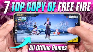 7 Best Full Copy Game Of Free Fire Offline  Free Fire Copy Games [upl. by Iram]