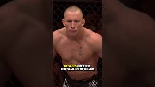 The most impressive performance of Georges StPierre’s career [upl. by Kanor]