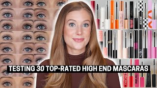 I Tried 30 Top Rated High End Mascara So You Dont Have To The Ultimate Mascara Showdown [upl. by Kaitlyn305]