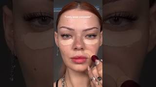 I only wear concealer  professional makeup art makeuptips [upl. by Lenssen]