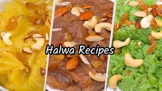 Delicious Halwa Recipes  Perfect Measurements Easy Halwa Recipes [upl. by Dlareg]