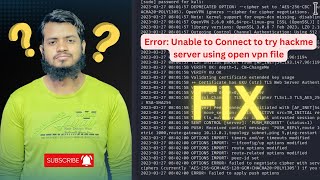 Fix OpenVPN Connection Error on TryHackMe A StepbyStep Solution for OpenVPN 26 Users [upl. by Gabler766]