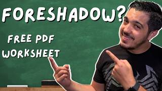 What is Foreshadow in a story  Literary Device in English [upl. by Nos]