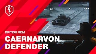 WoT Blitz The Caernarvon The Latest from the Defender Program [upl. by Nwahsid]