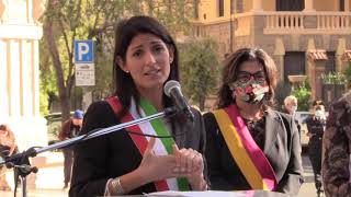 Virginia Raggi Abbiamo restituito a Roma uno dei suoi gioielli la Fontana delle Rane [upl. by Pachton]