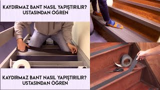 Kaydırmaz Bant Nasıl Yapıştırılır  Ustasından Öğren [upl. by Arrio965]