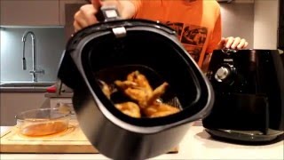 Airfryer Marinated Chicken Wings Recipe [upl. by Ellerd711]