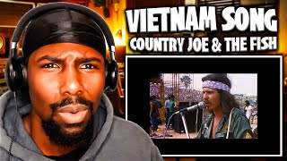 HILARIOUSLY SAD  Vietnam Song  Country Joe amp The Fish Live Woodstock 69 Reaction [upl. by Suiratnod]