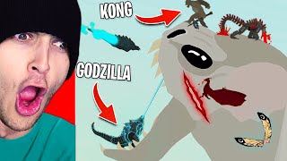 GODZILLA TITANS vs CLOVERFIELD the FIGHT Reaction [upl. by Barrie]