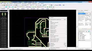Создание печатной платы в DipTtace [upl. by Joelle576]
