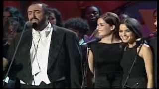 Pavarotti amp The Corrs  Surdato Nnammurato widescreen [upl. by Ykcaj]