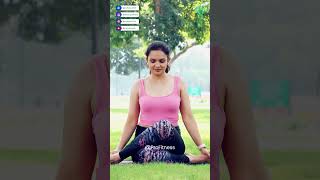 Yoga for Stress Relief Breathe Stretch and Release Tension  Yoga For Beginners shorts yoga [upl. by Ikiv]