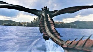 GOT 8x05 Daenerys Destroys Ships with Drogon Scene [upl. by Lanahtan154]