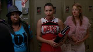 Glee  Santana Makes Fun Of Beistes Black Eye 3x18 [upl. by Paradies]