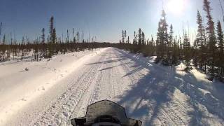 800 Skidoos vs 800 Rush ProR In Quebec [upl. by Zelle]