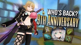 Toram Online  WHATS NEW  FT 9th ANNIVERSARY EVENT [upl. by Adrian]