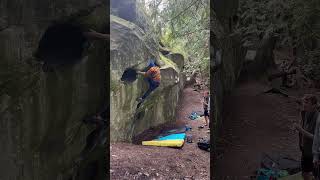 Polka Dot Door v2  Duke Point Nanaimo Bouldering [upl. by Gui448]