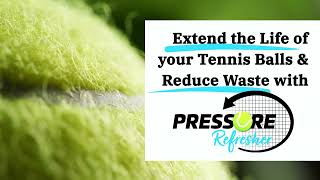 Longer Lasting Tennis Balls  Extend Life 3x for Pennies [upl. by Ellehc]